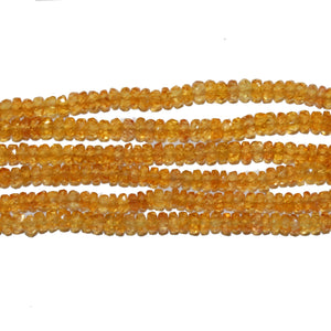 Natural Yellow Sapphire Necklace