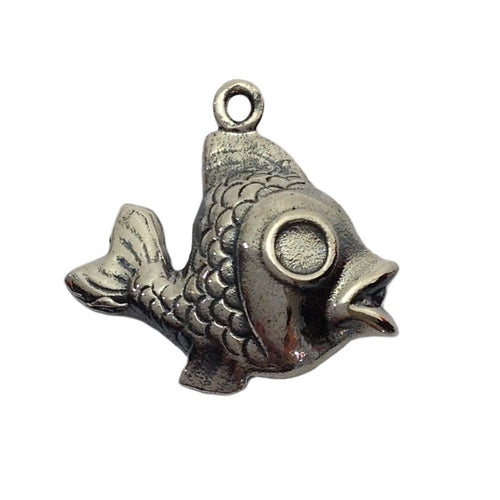 Sterling Silver Fish Charm