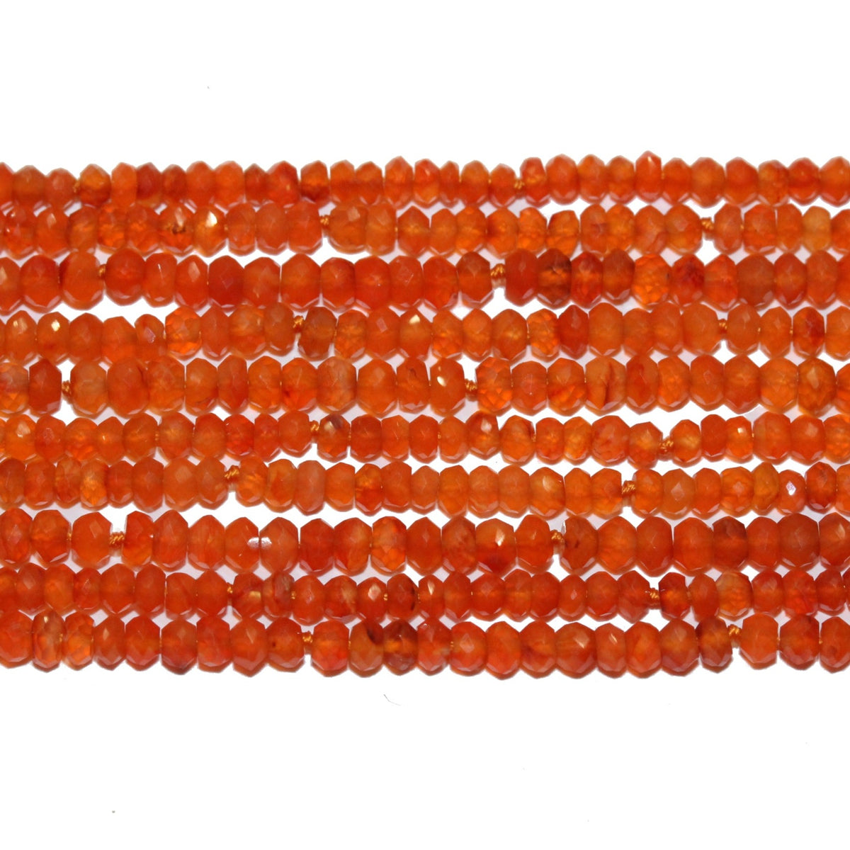 Natural Faceted Carnelian Necklace