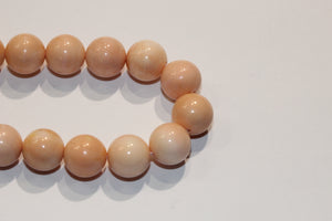Light Pink Shell Coral Necklace
