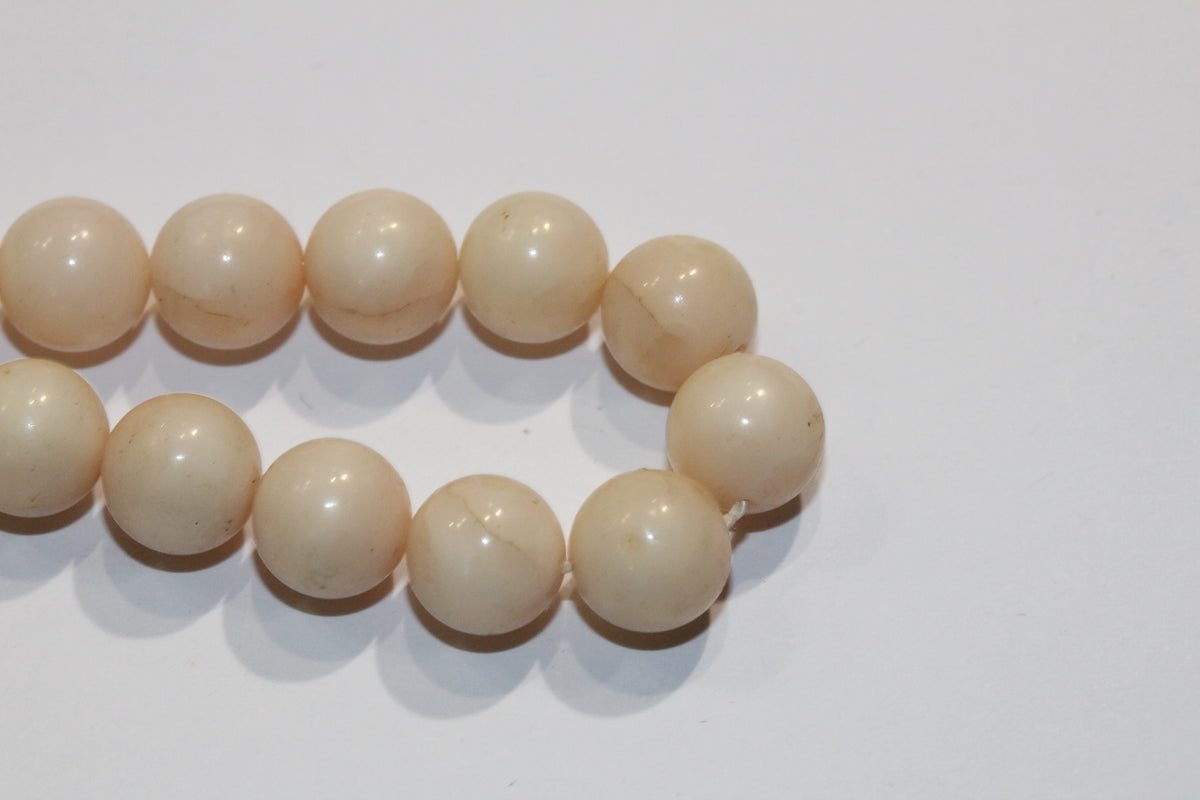 Light Pink Angel Coral Necklace