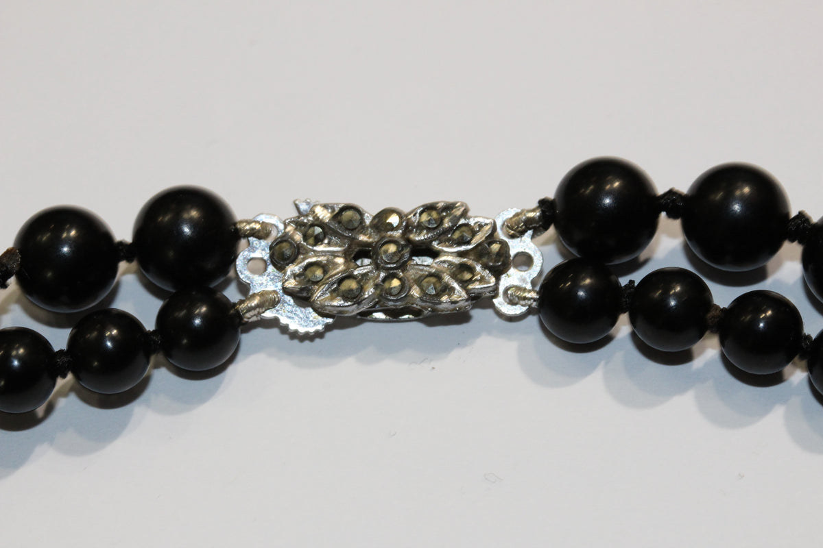Victorian Whitby Jet Collar Necklace