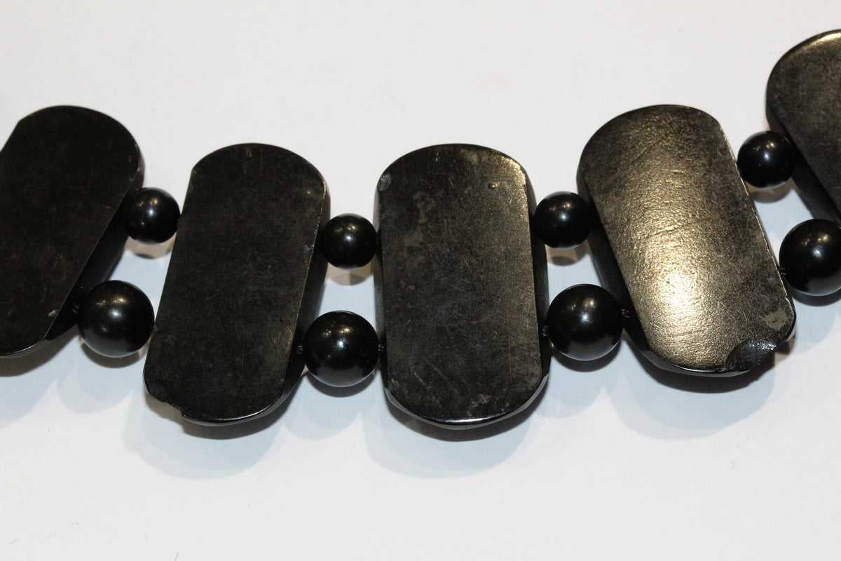 Victorian Whitby Jet Collar Necklace