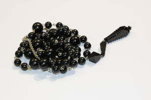 Victorian Whitby Jet Necklace