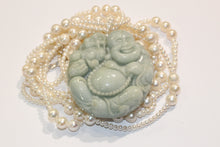 Jadeite and Pearl Buddha Necklace