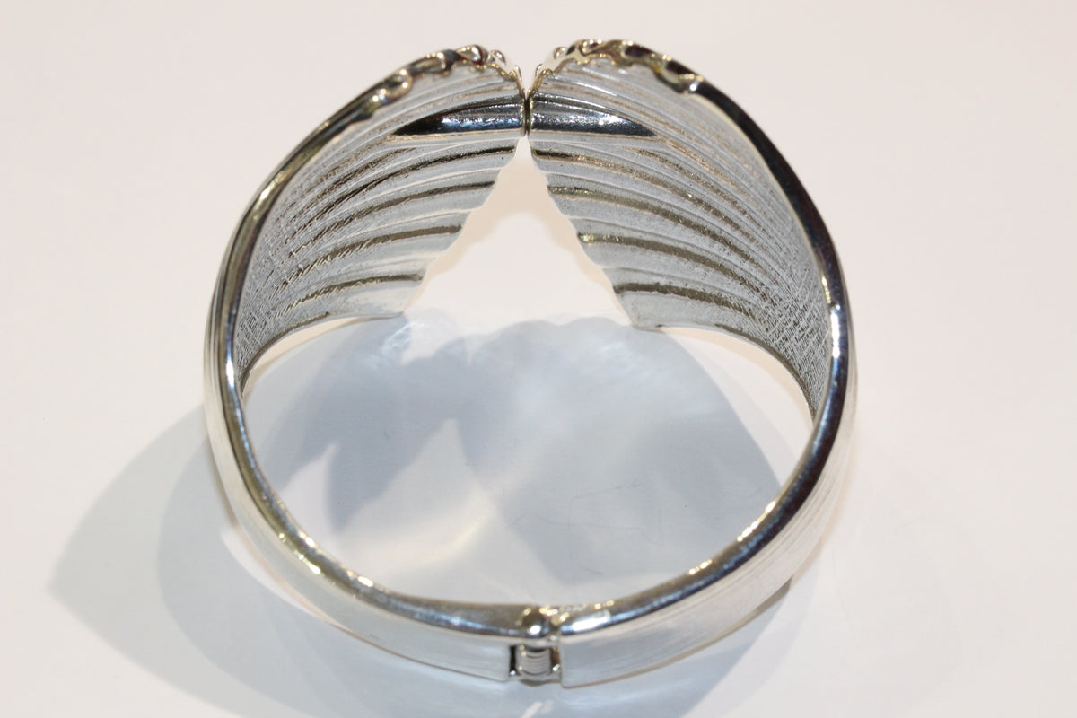 Sterling Silver Clam Shell Cuff