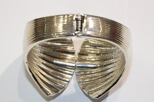 Sterling Silver Clam Shell Cuff