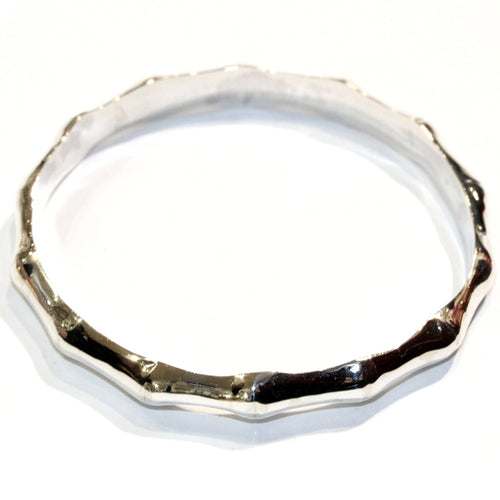 Sterling Silver Bamboo Bracelet