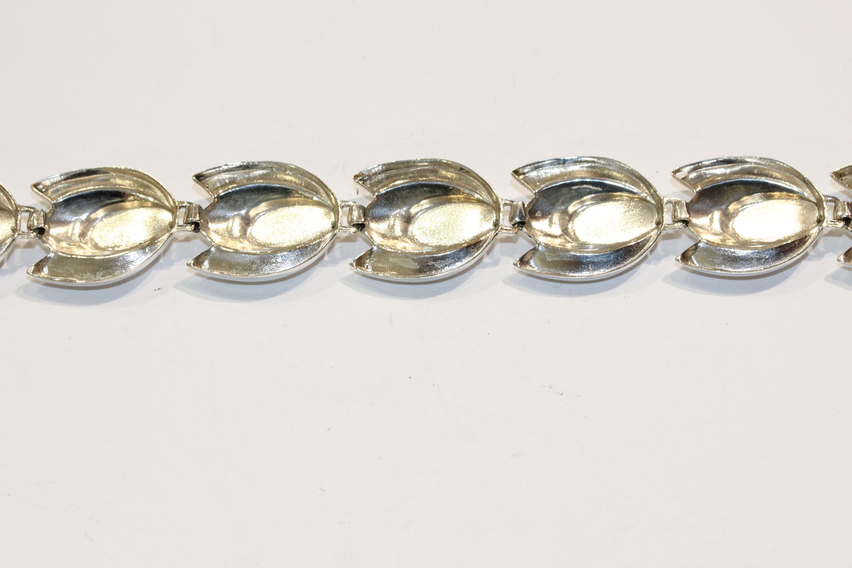 Sterling Silver Tulip Necklace
