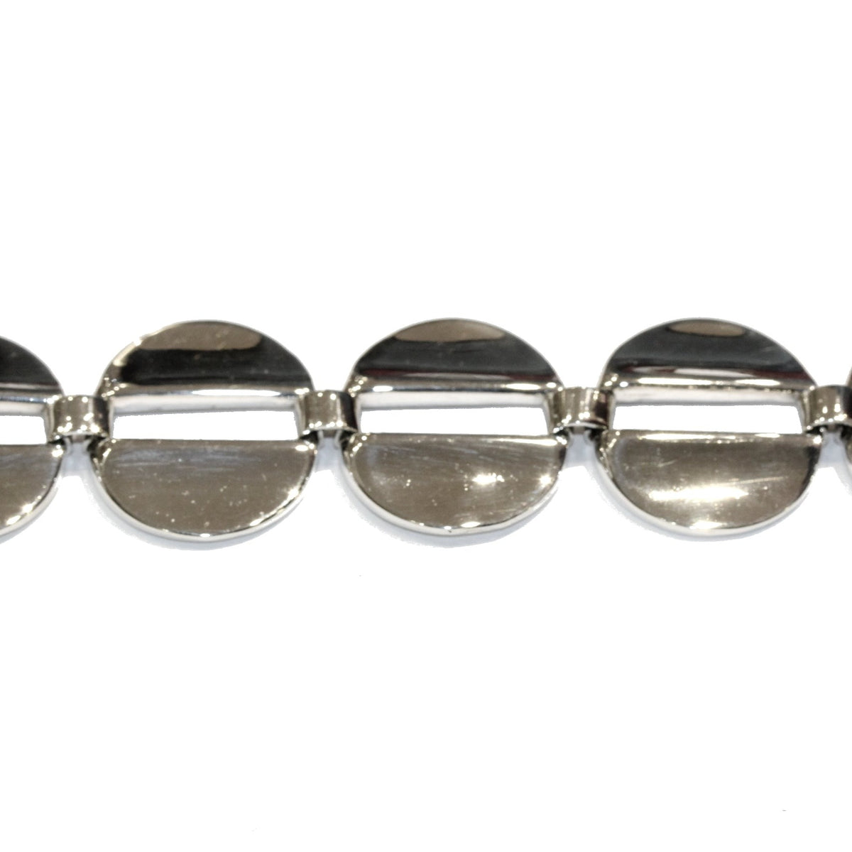 Modernist Sterling Silver Bracelet