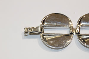 Modernist Sterling Silver Bracelet