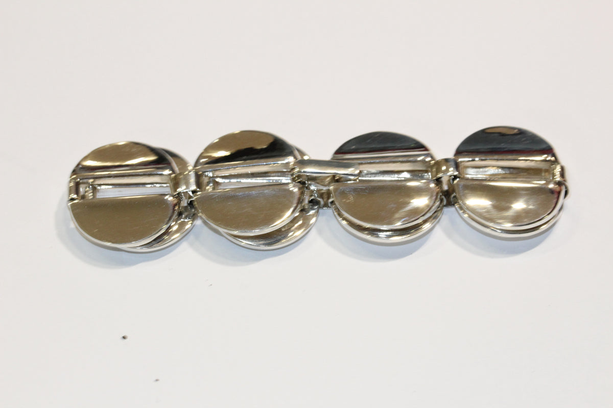 Modernist Sterling Silver Bracelet
