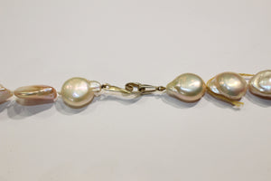 Cream Baroque Pearl Necklace