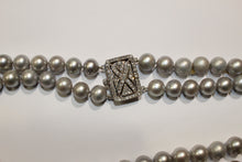 Grey Cultured Pearl Necklace