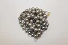 Grey Cultured Pearl Necklace