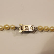 Vintage 1940's Mikimoto Pearl Necklace