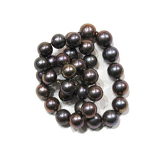 Cultured Black Tahitian 12mm Pearl Beaded Necklace