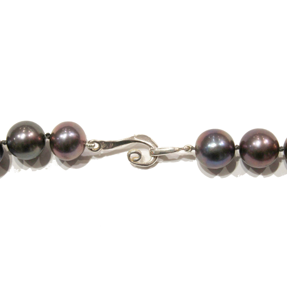 Cultured Black Tahitian 12mm Pearl Beaded Necklace