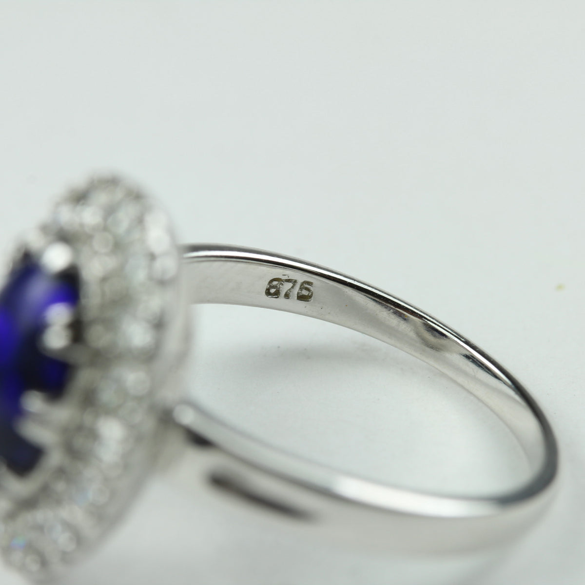 Lightning Ridge Solid Black Opal and Diamond Ring