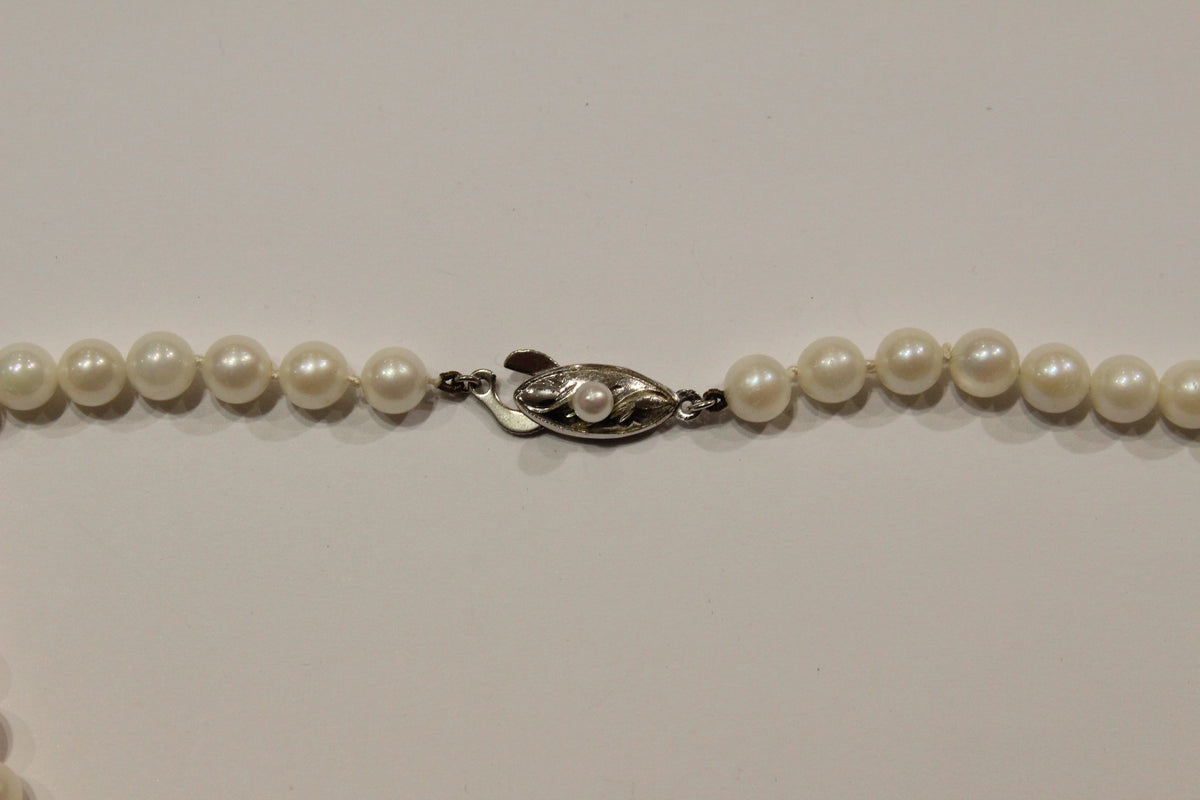 Vintage Akoya Pearl Necklace