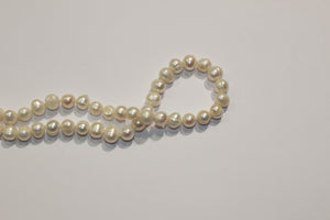 Vintage Semi-Baroque Cultured Pearl Necklace