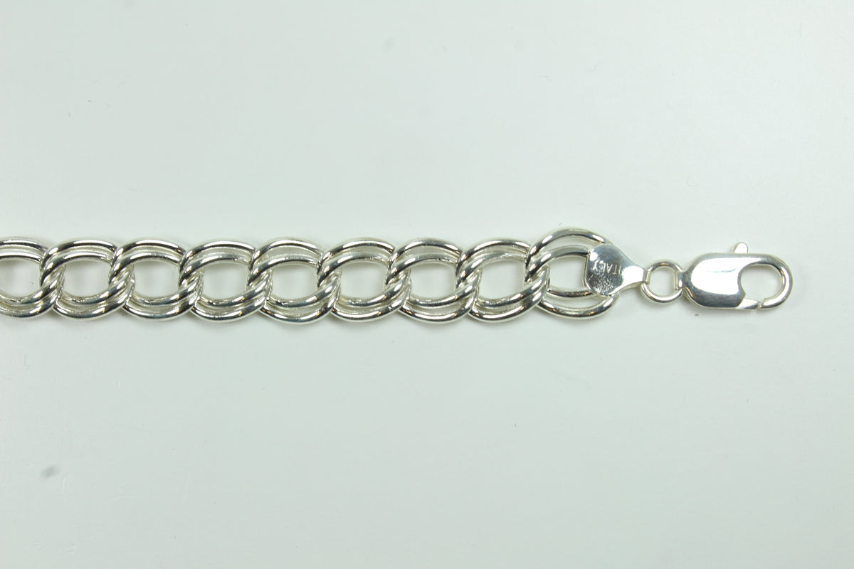 Sterling Silver Curb Chain Bracelet