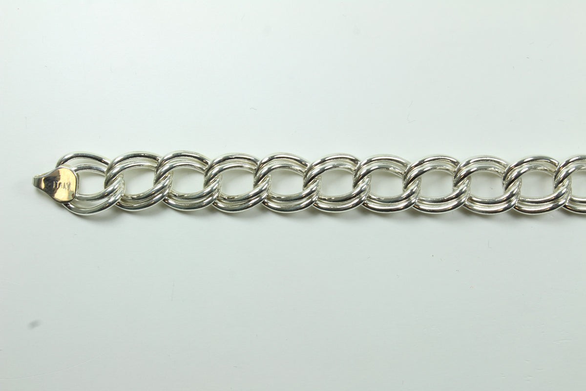 Sterling Silver Curb Chain Bracelet