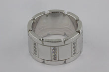 18ct White Gold Diamond Cartier Style Ring