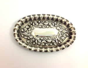 Ornate Silver Serving Tray