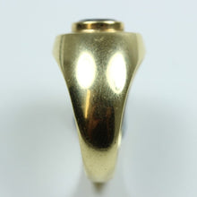 Retro 14ct Yellow Gold 1.24ct Sapphire and Diamond Ring