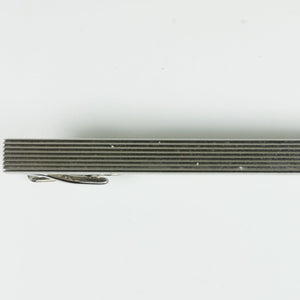 Rectangular Sterling Silver Tie Pin