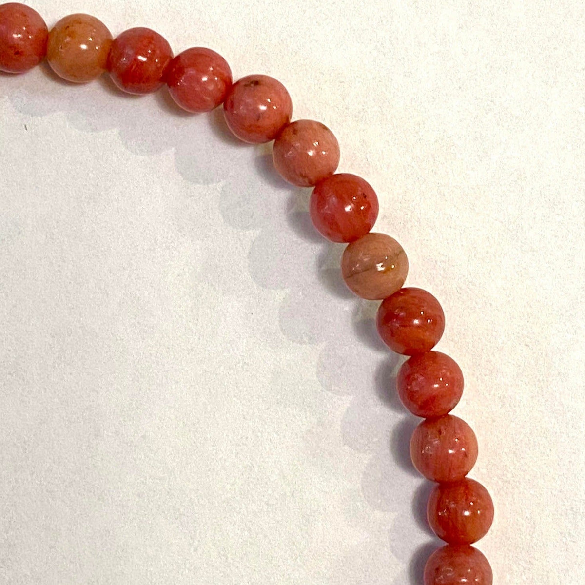 Rhodonite Beaded Bracelet