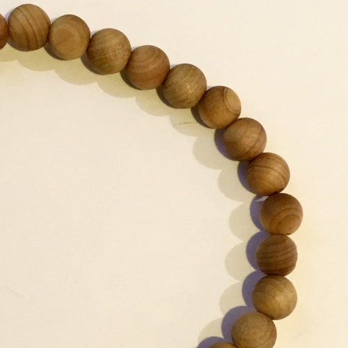 Sandalwood Beaded Bracelet