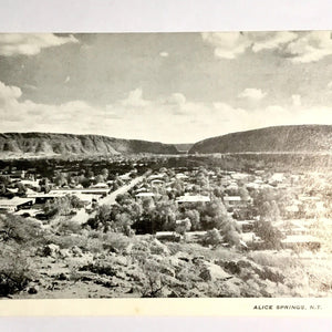 Alice Springs N.T. Postcard