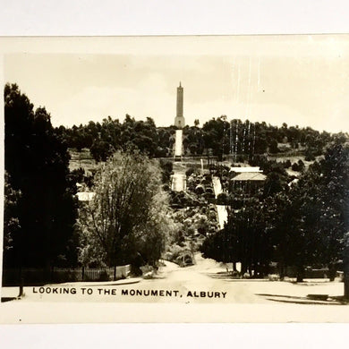 Looking to the Monument, Albury