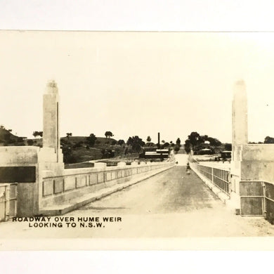 Roadway over the Hume Weir Photograph