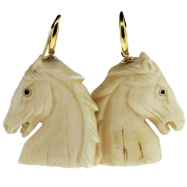 Buy Art Nouveau antique ivory earrings  Kalmar Antiques