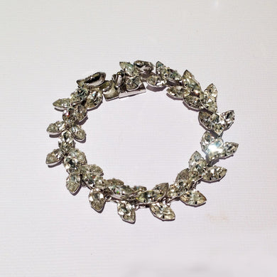 Original c.1940's Simpson Crystal Bracelet